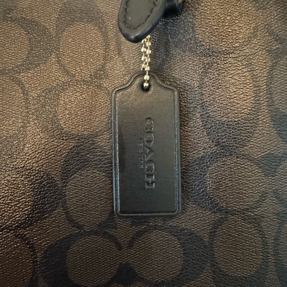 Coach Mollie Brown Signature Tote Bag - Picture 4 of 12